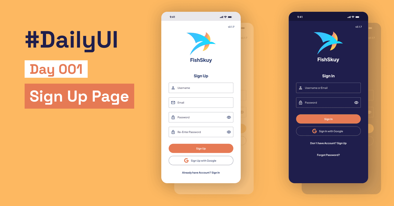 Daily UI: Sign-Up Page